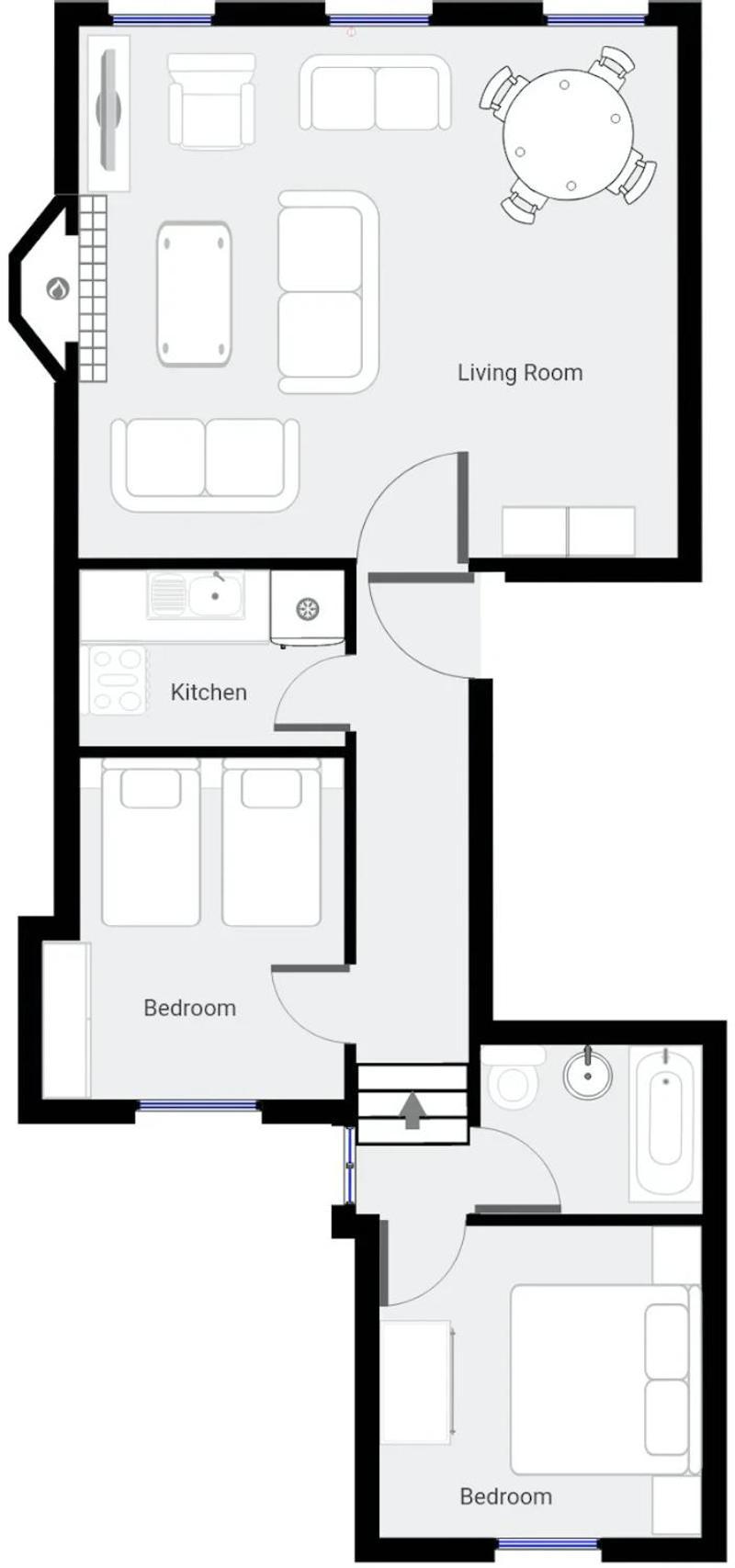 Flat 3, 6 Lypiatt Terrace Gloucestershire Gl50 2sx Cheltenham